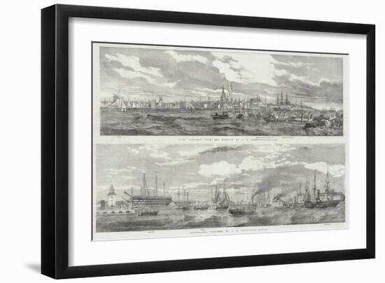 Sketches of the Baltic Sea-John Wilson Carmichael-Framed Giclee Print