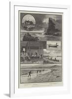 Sketches of the Behring Sea Seal-Fishery, St Paul's, Pribylov Islands-null-Framed Premium Giclee Print