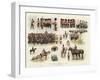 Sketches of the British Army-null-Framed Giclee Print