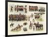 Sketches of the British Army-null-Framed Giclee Print