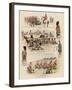 Sketches of the British Army-null-Framed Giclee Print