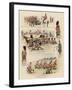 Sketches of the British Army-null-Framed Giclee Print