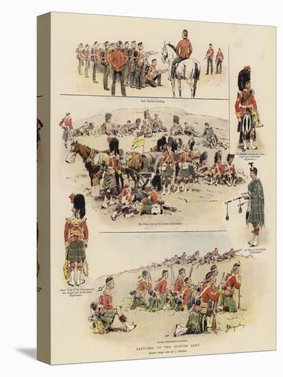 Sketches of the British Army-null-Stretched Canvas