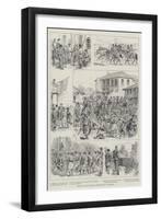 Sketches of the Bulgarian Elections-Johann Nepomuk Schonberg-Framed Giclee Print