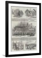 Sketches of the Calais Fetes-null-Framed Giclee Print