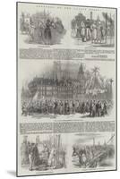 Sketches of the Calais Fetes-null-Mounted Giclee Print