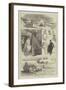 Sketches of the Camp at Wimbledon-Felix Regamey-Framed Giclee Print