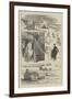 Sketches of the Camp at Wimbledon-Felix Regamey-Framed Giclee Print