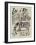 Sketches of the Christmas Pantomimes-George Cruikshank-Framed Giclee Print