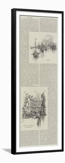 Sketches of the City-null-Framed Giclee Print