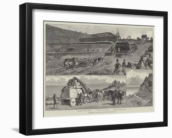 Sketches of the Convict Prisons, Portland-Walter Bothams-Framed Giclee Print
