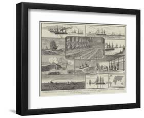 Sketches of the Cruise of HMS Inconstant, with the Flying Squadron-null-Framed Giclee Print