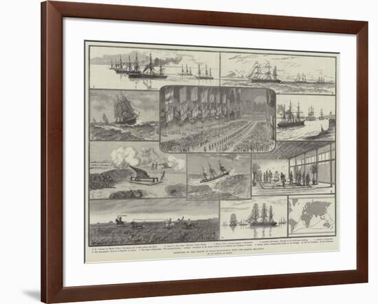 Sketches of the Cruise of HMS Inconstant, with the Flying Squadron-null-Framed Giclee Print