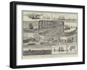 Sketches of the Cruise of HMS Inconstant, with the Flying Squadron-null-Framed Giclee Print