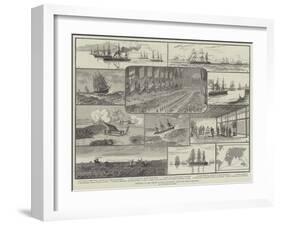 Sketches of the Cruise of HMS Inconstant, with the Flying Squadron-null-Framed Giclee Print