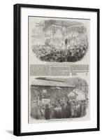 Sketches of the Election-null-Framed Giclee Print