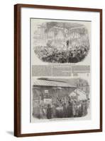 Sketches of the Election-null-Framed Giclee Print
