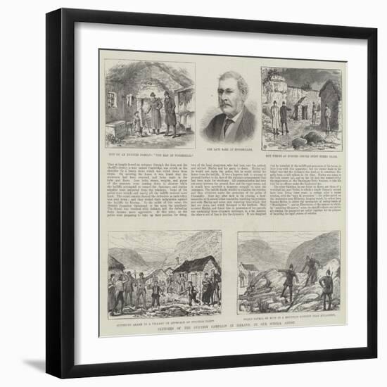 Sketches of the Eviction Campaign in Ireland-Thomas Harrington Wilson-Framed Giclee Print