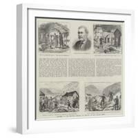 Sketches of the Eviction Campaign in Ireland-Thomas Harrington Wilson-Framed Giclee Print