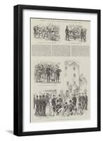 Sketches of the Eviction Campaign in Ireland-null-Framed Giclee Print