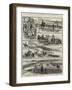 Sketches of the German Army Manoeuvres-Alfred Courbould-Framed Giclee Print