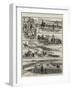 Sketches of the German Army Manoeuvres-Alfred Courbould-Framed Giclee Print