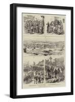 Sketches of the Insurrection in Servia-null-Framed Giclee Print