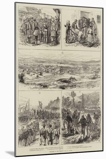 Sketches of the Insurrection in Servia-null-Mounted Giclee Print
