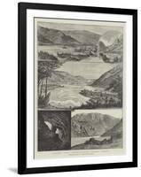 Sketches of the Iron Gates on the Danube-Johann Nepomuk Schonberg-Framed Giclee Print