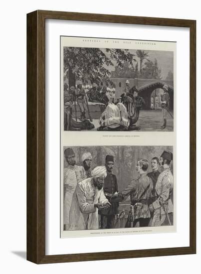 Sketches of the Nile Expedition-Richard Caton Woodville II-Framed Giclee Print