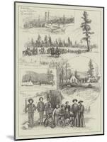 Sketches of the North-West Mounted Police in Canada-Henry Charles Seppings Wright-Mounted Giclee Print