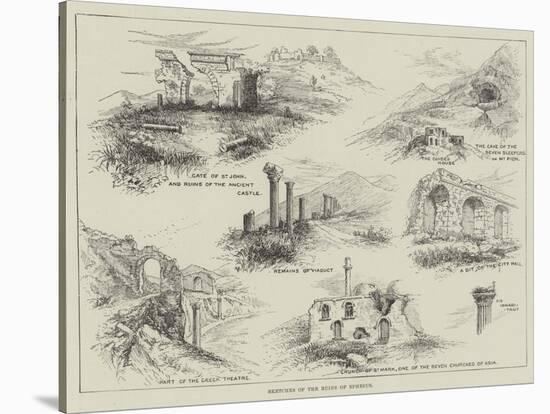 Sketches of the Ruins of Ephesus-null-Stretched Canvas