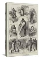 Sketches of the Russian People-null-Stretched Canvas