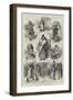 Sketches of the Russian People-null-Framed Giclee Print