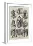 Sketches of the Russian People-null-Framed Giclee Print