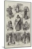 Sketches of the Russian People-null-Mounted Giclee Print