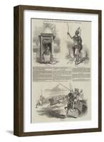 Sketches of the Sikhs-Godfrey Thomas Vigne-Framed Giclee Print