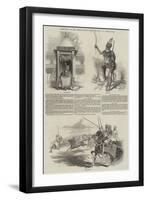 Sketches of the Sikhs-Godfrey Thomas Vigne-Framed Giclee Print