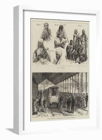 Sketches of the Sudan-Johann Nepomuk Schonberg-Framed Giclee Print