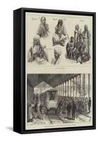Sketches of the Sudan-Johann Nepomuk Schonberg-Framed Stretched Canvas