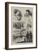 Sketches of the Tay Bridge Disaster-null-Framed Giclee Print