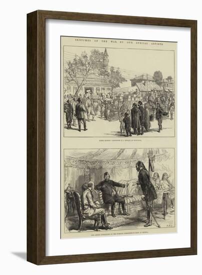 Sketches of the War-null-Framed Giclee Print