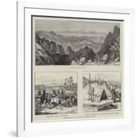 Sketches of the War-null-Framed Giclee Print