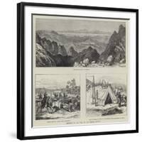 Sketches of the War-null-Framed Giclee Print