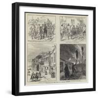 Sketches of the War-null-Framed Giclee Print