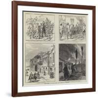 Sketches of the War-null-Framed Giclee Print