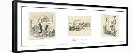 Sketches of Tunis-unknown Callion-Framed Premium Giclee Print