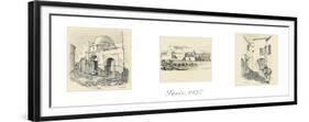 Sketches of Tunis-unknown Callion-Framed Premium Giclee Print