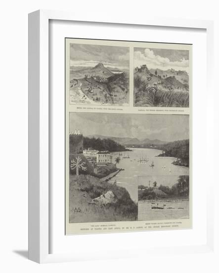 Sketches of Uganda and East Africa-Warry-Framed Giclee Print