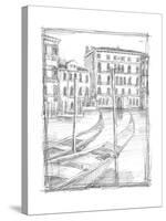 Sketches of Venice III-Ethan Harper-Stretched Canvas